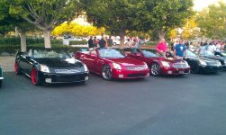 XLR lineup at cars and coffee 9-13-2014.jpg